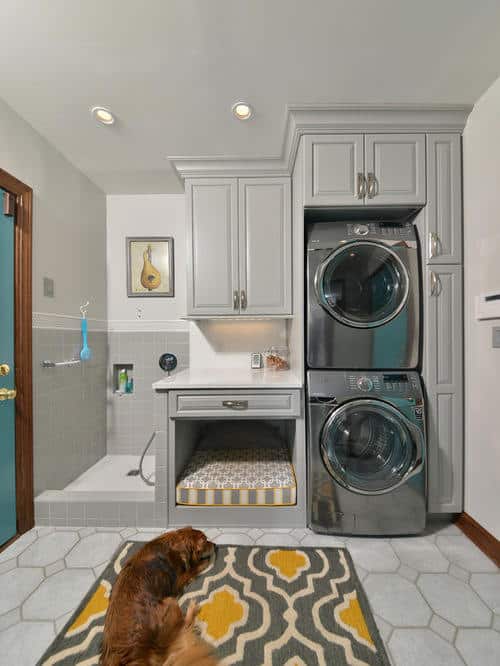 Consider your family needs can the laundry multi-function possibly adding a pet area, or family lockers for sports equipment.